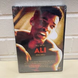 [NWT] DVD movie Ali starring Will Smith boxing, sealed in box, classic gift